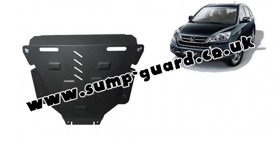 Steel sump guard for Honda CR-V