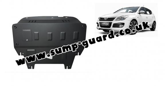 Steel sump guard for Hyundai I30