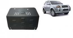 Steel sump guard for Hyundai Tucson