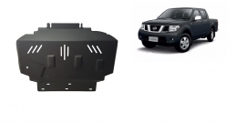 Steel sump guard for Nissan Navara D40