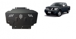 Steel sump guard for Nissan Navara