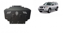 Steel sump guard for Nissan Pathfinder