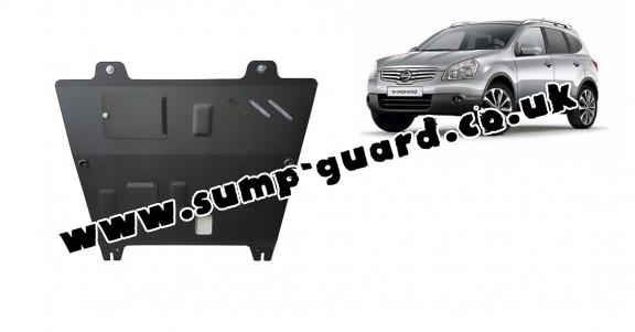 Steel sump guard for Nissan Qashqai