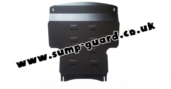 Steel sump guard for the protection of the engine and the gearbox for Suzuki S-Cross