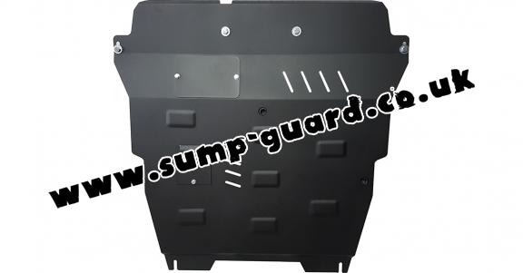 Steel sump guard for Fiat Sedici