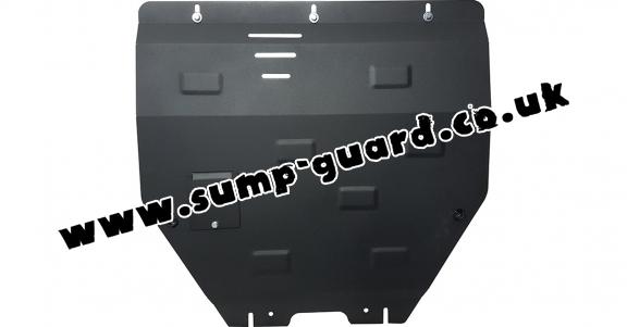 Steel sump guard for Vauxhall Agila (H08)