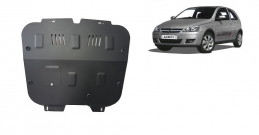 Steel sump guard for Vauxhall Corsa C