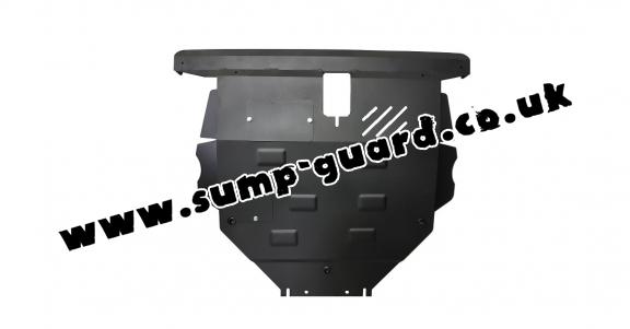 Steel sump guard for Toyota Prius