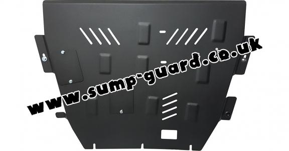 Steel sump guard for Toyota Avensis