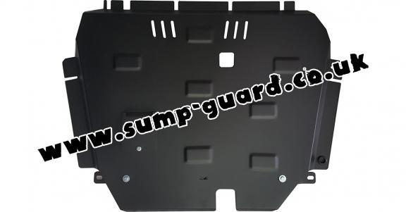 Steel sump guard for Toyota Auris