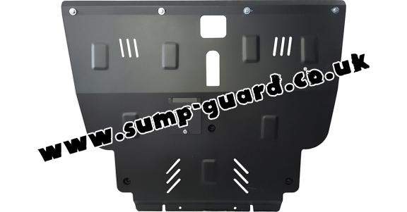 Steel sump guard for Toyota Avensis