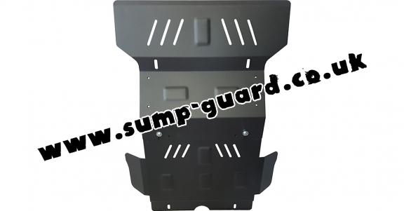 Steel sump guard for Toyota Hilux