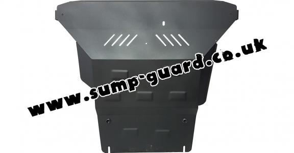 Steel sump guard for Toyota Rav4