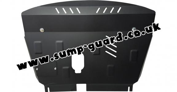 Steel sump guard for Toyota Yaris 