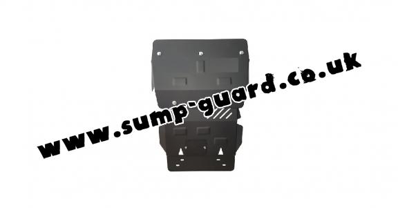 Steel sump guard for Toyota Land Cruiser J100