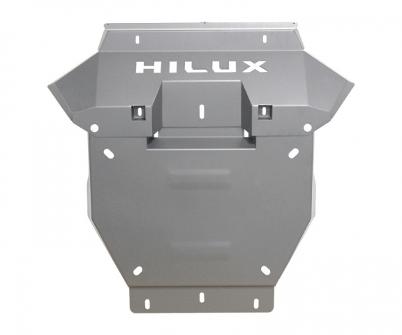 Aluminum sump guard for Toyota Hilux