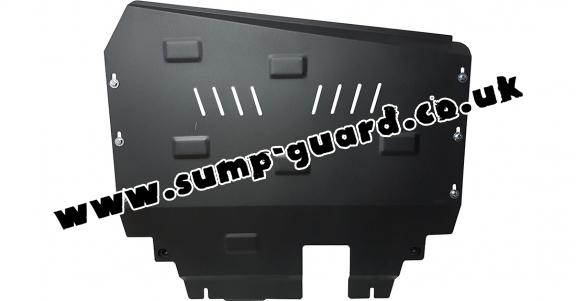 Steel sump guard for Volkswagen Sharan