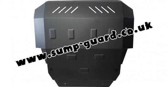 Steel sump guard for VW Transporter T4