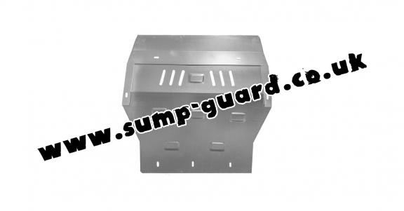 Galvanized steel sump guard for Volkswagen Transporter T6