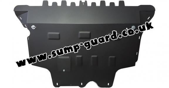 Steel sump guard for Skoda Kodiaq