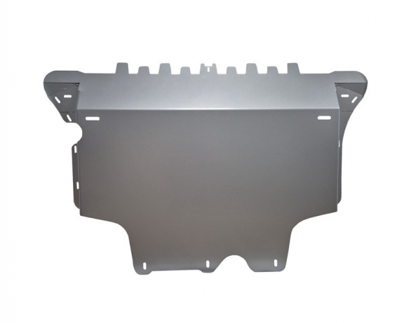 Aluminum sump guard for Skoda Kodiaq