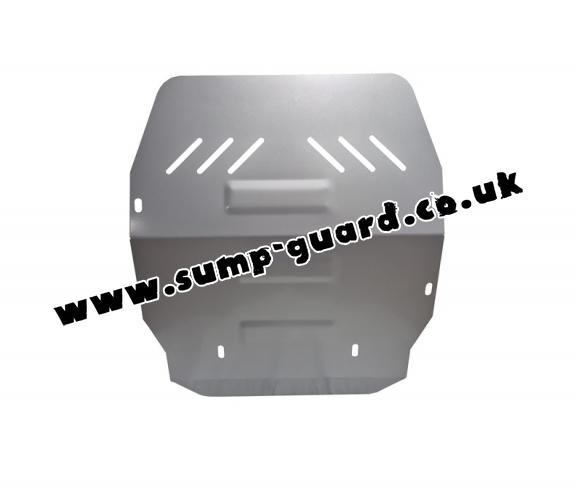 Aluminum sump guard for the protection of the engine and the gearbox for Volkswagen Crafter