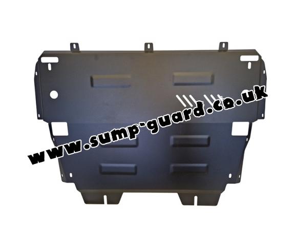 Steel sump guard for Man Tge