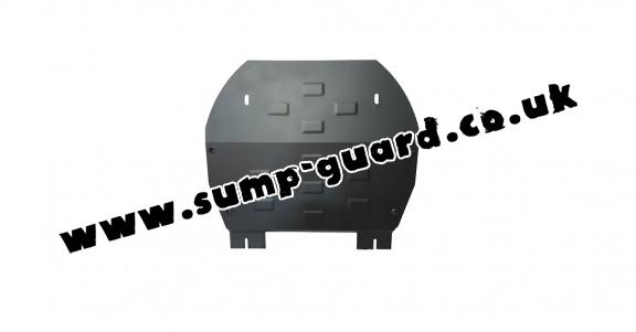 Steel sump guard for Volvo S80