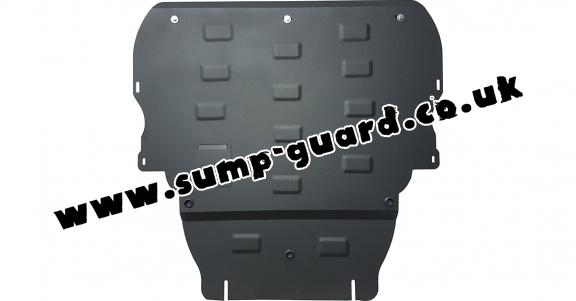 Steel sump guard for Volvo V40