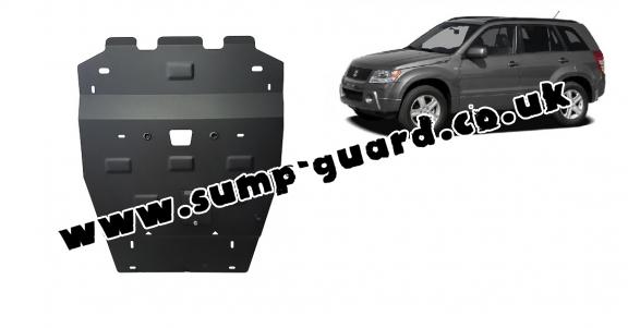 Steel sump guard for Suzuki Grand Vitara 2