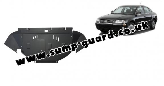 Steel sump guard for VW Passat B5, B5.5