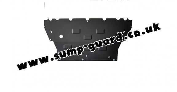 Steel sump guard for Audi A4  B9