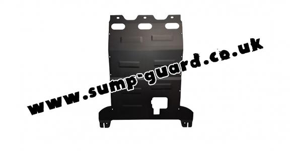 Steel sump guard for Fiat Ducato