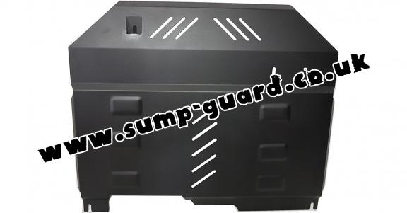 Steel sump guard for Vauxhall Antara