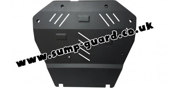 Steel sump guard for Vauxhall Antara