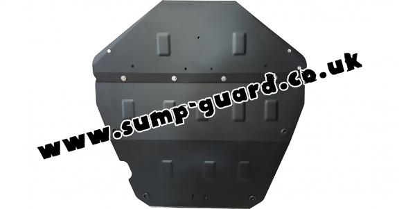 Steel sump guard for the protection of the engine and the gearbox for Lancia Zeta