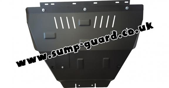 Steel sump guard for Peugeot Partner