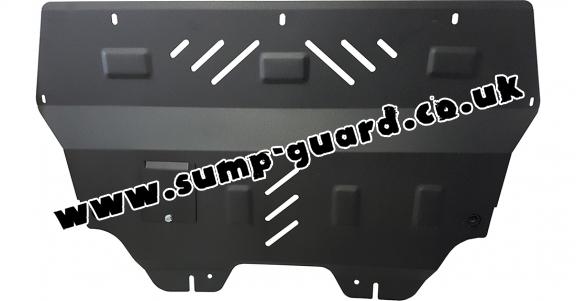 Steel sump guard for Peugeot Partner