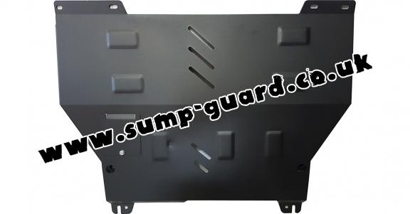 Steel sump guard for Peugeot Bipper