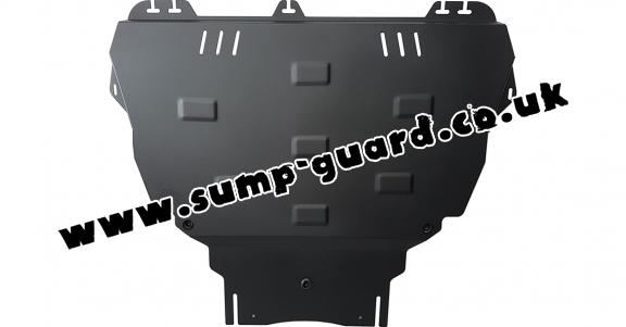 Steel sump guard for Ford Transit Connect