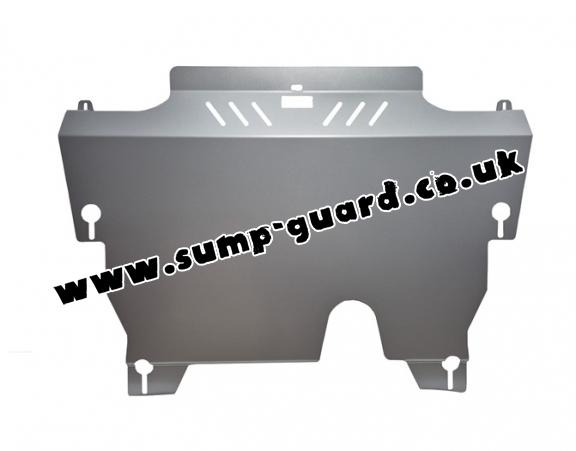 Aluminum sump guard for Volvo V60