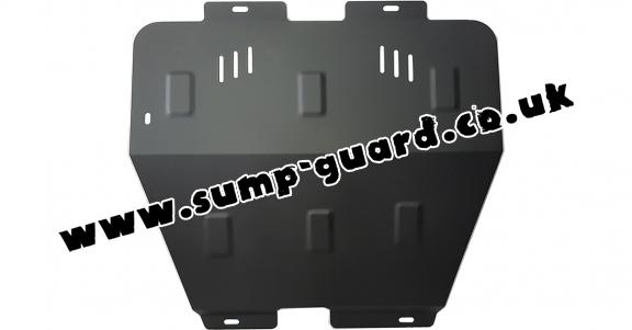 Steel sump guard for Vauxhall Astra G