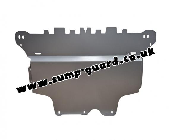 Aluminum sump guard for VW Passat B8