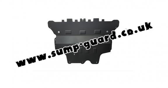 Steel sump guard for VW Caddy- automatic gearbox