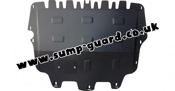 Steel sump guard for Seat Alhambra