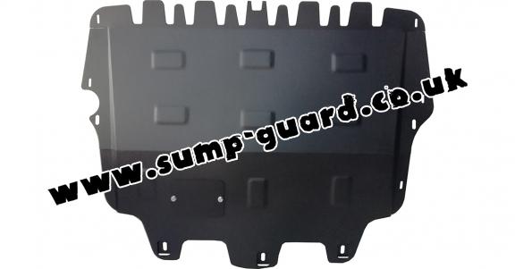 Steel sump guard for Volkswagen Sharan