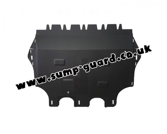 Steel sump guard for Seat Alhambra - Webasto
