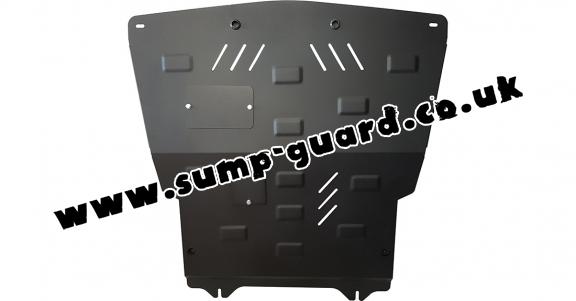 Steel sump guard for Renault Master 2