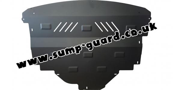 Steel sump guard for Vauxhall Movano