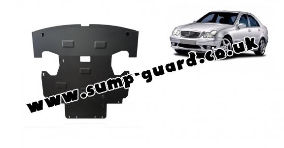 Steel sump guard for Mercedes C-Classe